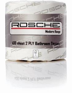 Rosche 2 Ply 400 sheet Ctn/ 48 unit