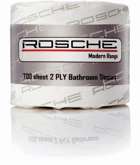 Rosche 2 Ply 400 sheet Ctn/ 48 unit