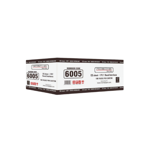Rosche Boxed Interleave Tissue 125's Ctn/ 100 unit