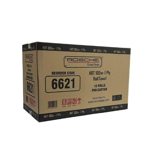 Rosche 'Classic' HRT 1 ply 100m 16rolls Ctn/16 unit